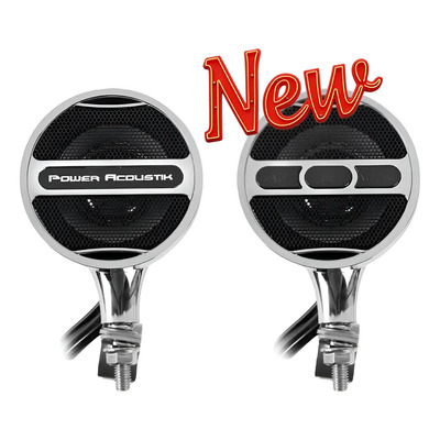 Altavoces Manillar Motocicleta Power Acoustik MCS-22C Resistente Agua | Meses sin interés