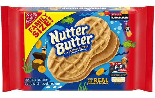 Nutter Butter Galletas Americanas 453grs. 