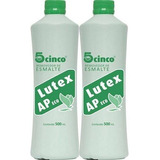 02 Removedor De Esmalte Lutex Ap Eco 500ml 5cinco