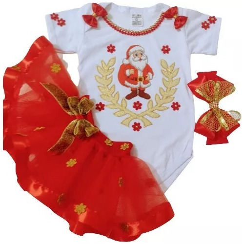 Roupa Abelhinha Para Bebê Menina Mesversário Saia+ Body Lu