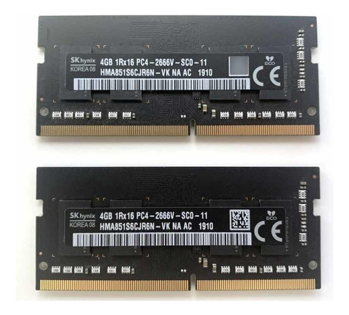 8 Gb Ram iMac Ddr 2666 (2x4 Gb)