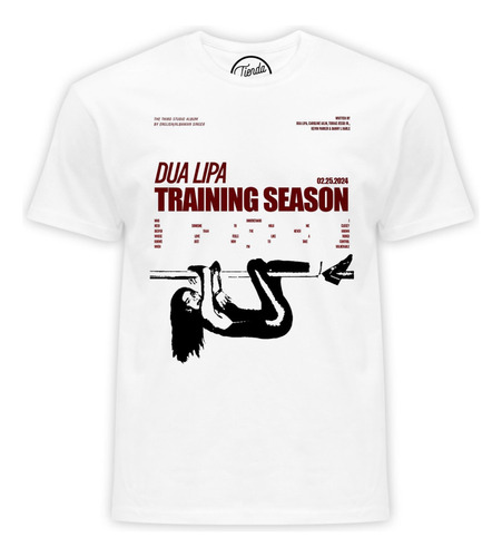 Playera Dua Lipa Training Season T-shirt