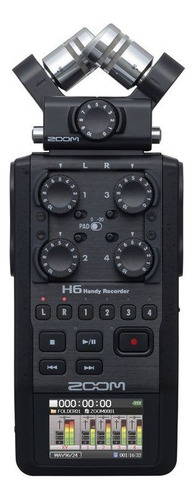 Zoom H6/blk H6 Grabador Portatil De 6 Canales Profesional