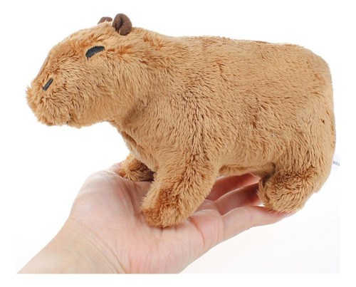 Capibara De Peluche Juguete Capybara Kawaii Grande 17 Cm