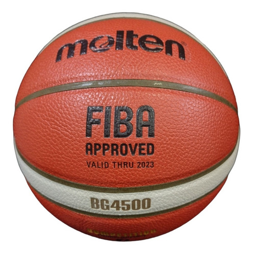 Pelota Basket Molten Bg4500 N°7 Cuero Basquet La Liga Ex Gg7