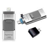 Recovstick Flashdrive Unidad Flash Usb De 64 Gb Para iPhone,