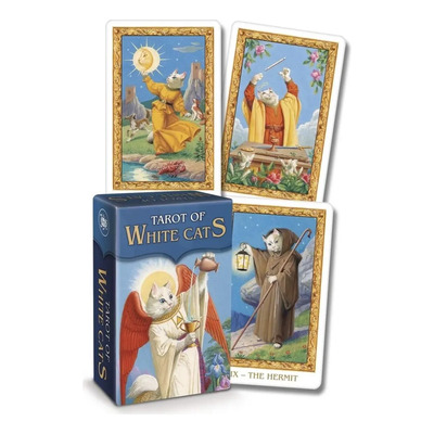 Tarot De Los Gatos Blancos White Cats Español Rider | Meses sin interés