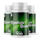 Rhodiola Rosea ( Raiz Dourada ) 500 Mg Kit 3 Frascos