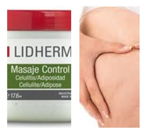 Lidherma Crema Masaje Control Reduce Y Combate Celulitis 500