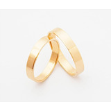 Alianzas Anillos Oro 18k S/costura Casamiento Compromiso 5gr