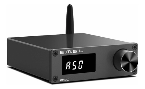 Mini Amplificador Hifi Smsl A50, 100wx2, Bluetooth 5.0, Rca