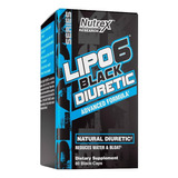 Lipo 6 Black Diuretic Nutrex 80 Capsulas Diuretico