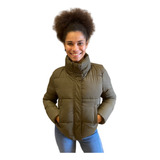 Campera Inflable Mujer Puffer Corta