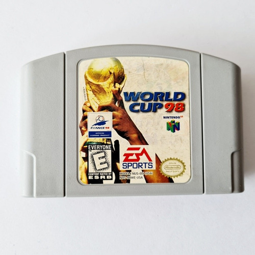 Juego Fifa World Cup 98 Nintendo 64 N64 Original Foto Real