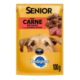 Caja Pouch Pedigree Adulto 7+ (senior) X 12u. (100grx12u)