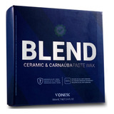 Cera Carnaúba Blend Ceramic Silica Paste Wax 100ml Vonixx