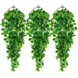 3 Plantas Colgantes Artificiales For Pared Interior Y