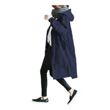 Women's Casual Fashion Solid Color Trench Coat