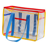 .. Bolsas Transparentes Para Mujer, Bolsa De Playa De Pvc A