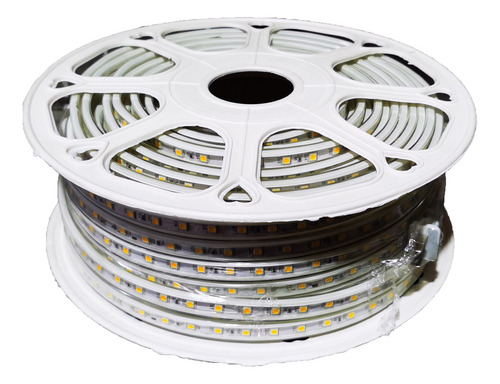 8 Pack Tira Led 5050 25mt Seccionable 60 Leds X Metro Hee Luz Luz Fria (blanca)