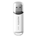 Memoria Usb 32gb Adata C906 2.0 Flash Drive Blanco