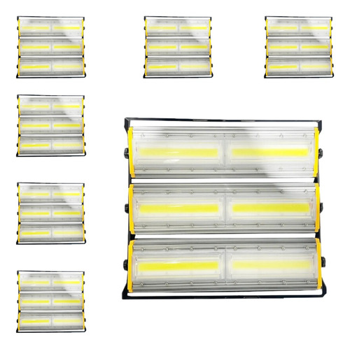 Kit 07 Refletor Led Linear Duplo Holofote 600w Ip68