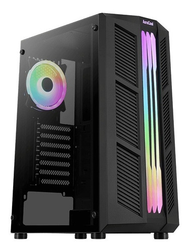 Gabinete Gamer Aerocool Prime Argb Mid Tower Vidro Templado