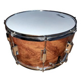 Caixa De Repique Premium Dsw148 Natural Dark 14 X 8 Polegada