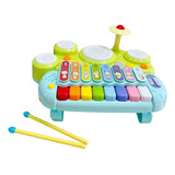 Juguetes Musicales Para Bebés, Piano, Xilófono, Batería,