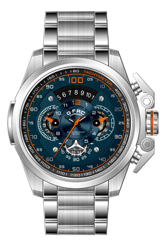 Reloj G-force Original H3633g Cronografo Plateado + Estuche