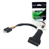Cable Usb 3.0 20 Pines Hembra A Usb 2.0 9 Pines Macho