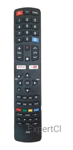 Control Remoto Daewoo Smart Tv Alternativo