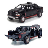 Puerta Abierta Para Camionetas Dodge Ram Tr En Miniatura, Color Ram Black