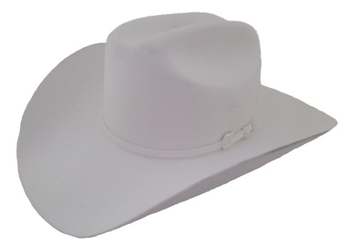 Sombrero Texana 4 X Marca Stetson Blanco Lana Pelo De Búfalo