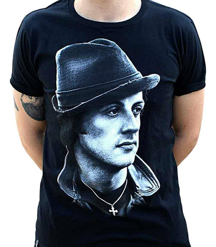 Remera Hombre  Premium Rocky Balboa De Los Cojones