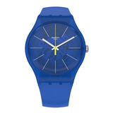 Reloj Swatch Azul Skeleton Azul Blue Syrup Suon142