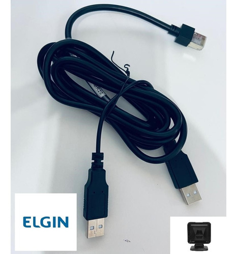 Elgin Cabo Usb Leitor El-8600 Elgin Aut189590853261