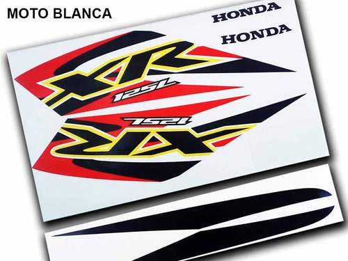 Kit De Calcos Original Honda Xr 125 L