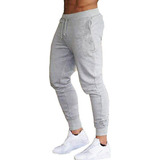 Pantalones Jogger Hombre Gym Slim Entubado Deportivo Moda De