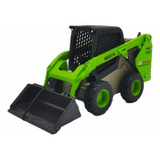 Maquina Minicargador Bobcat De Colección A Escala Excavadora