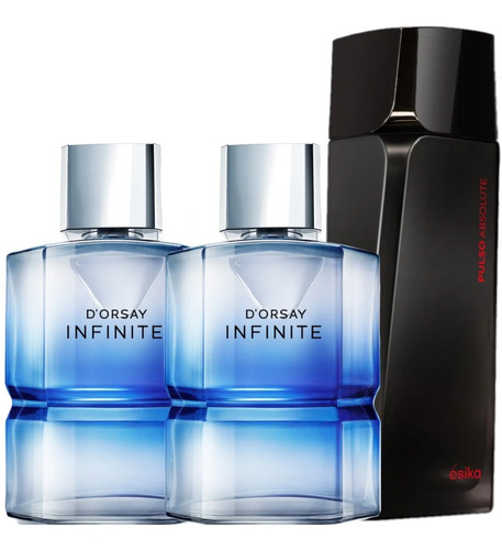 Perfume Pulso + 2 Dorsay Infinite Esika - mL a $727