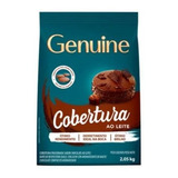 Chocolate Cobertura Fracionada Genuine Ao Leite Gotas 2,05kg