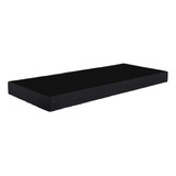 Estante Organizador Flotante De 40x25cm Negro 4cm Espesor