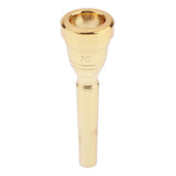 7c Gold Plated Bb Trumpet Mouthpiece For Beginners