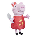 Muñeca Musical De Peluche Peppa Pig, Hasbro F2187, Color Rosa Oscuro