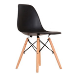 Cadeiras 6 Conjunto Eames P Varanda Base Madeira