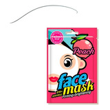 Peach Mask Máscara Hidratante Coreana Extrato De Pêssego