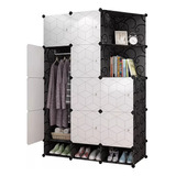 Closet Ropa Organizador De Armario Plástico Portátil 10cube