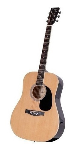 Guitarra Acustica Parquer Custom Principiante Estudio Cuota