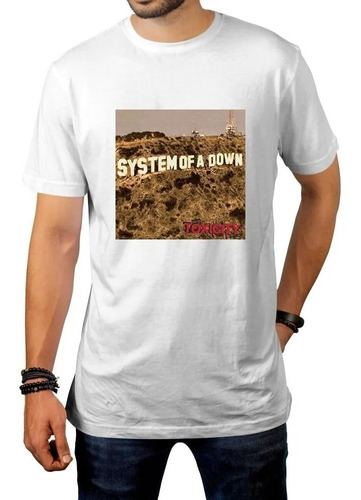 Camisa System Of A Down Toxicity Hollywood Punk Rock
